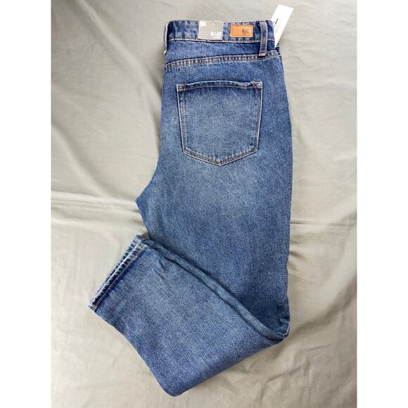 RSQ Destroyed Button Fly 100% Cotton Denim Boyfriend Jeans. Women's 29, NWT!! - Picture 2 of 9